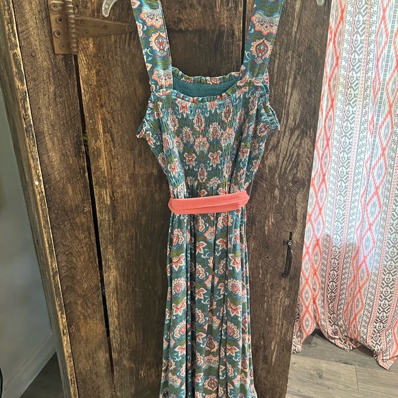 Matilda Jane Blue and Pink Floral Skirt - Picture 2 of 3